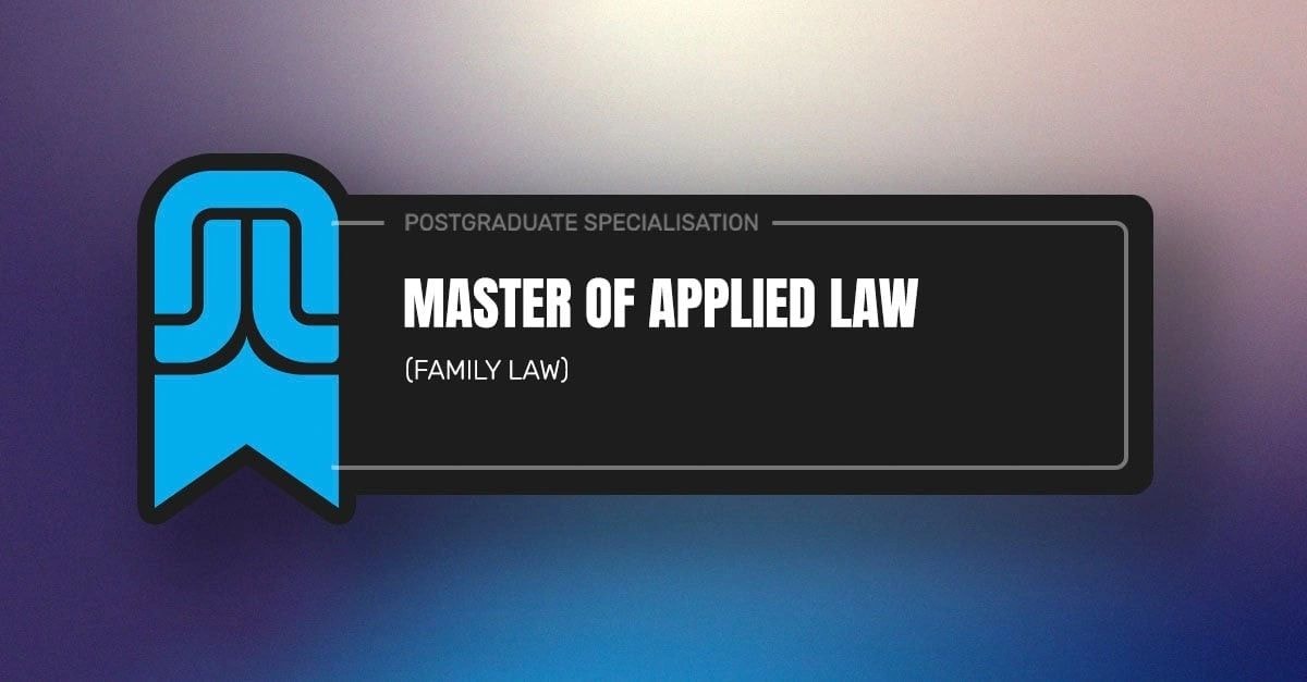 Master of Applied Law emblem